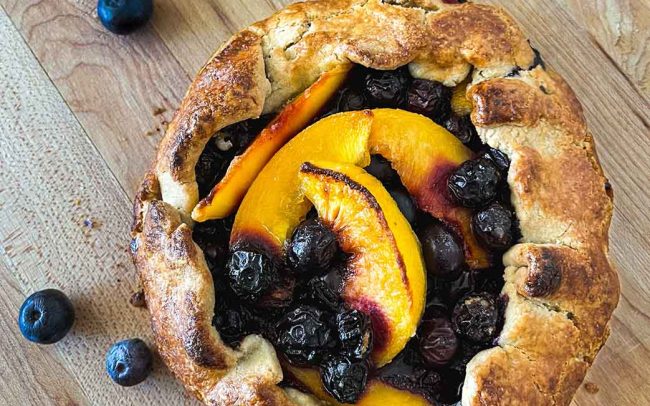 Gluten Free Fruit Galette