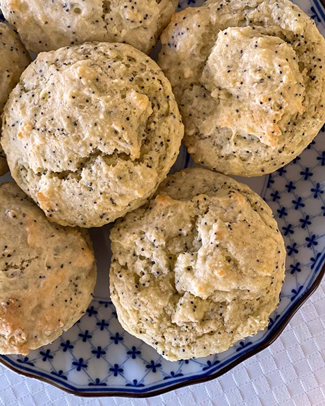 Gluten Free Lemon Poppy Seed Muffins